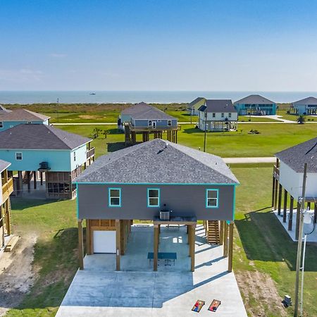 Stylish 4Br Crystal Beach Retreat Walk To Beach Bolivar Peninsula エクステリア 写真