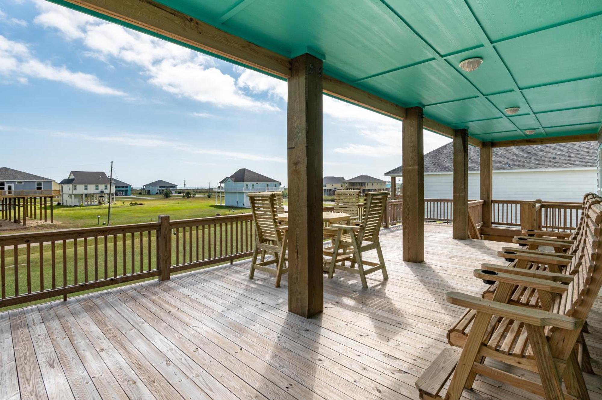 Stylish 4Br Crystal Beach Retreat Walk To Beach Bolivar Peninsula エクステリア 写真